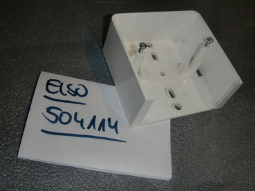 504114 RENOVIERUNG reinweiß Geräteträger leer 1-fach